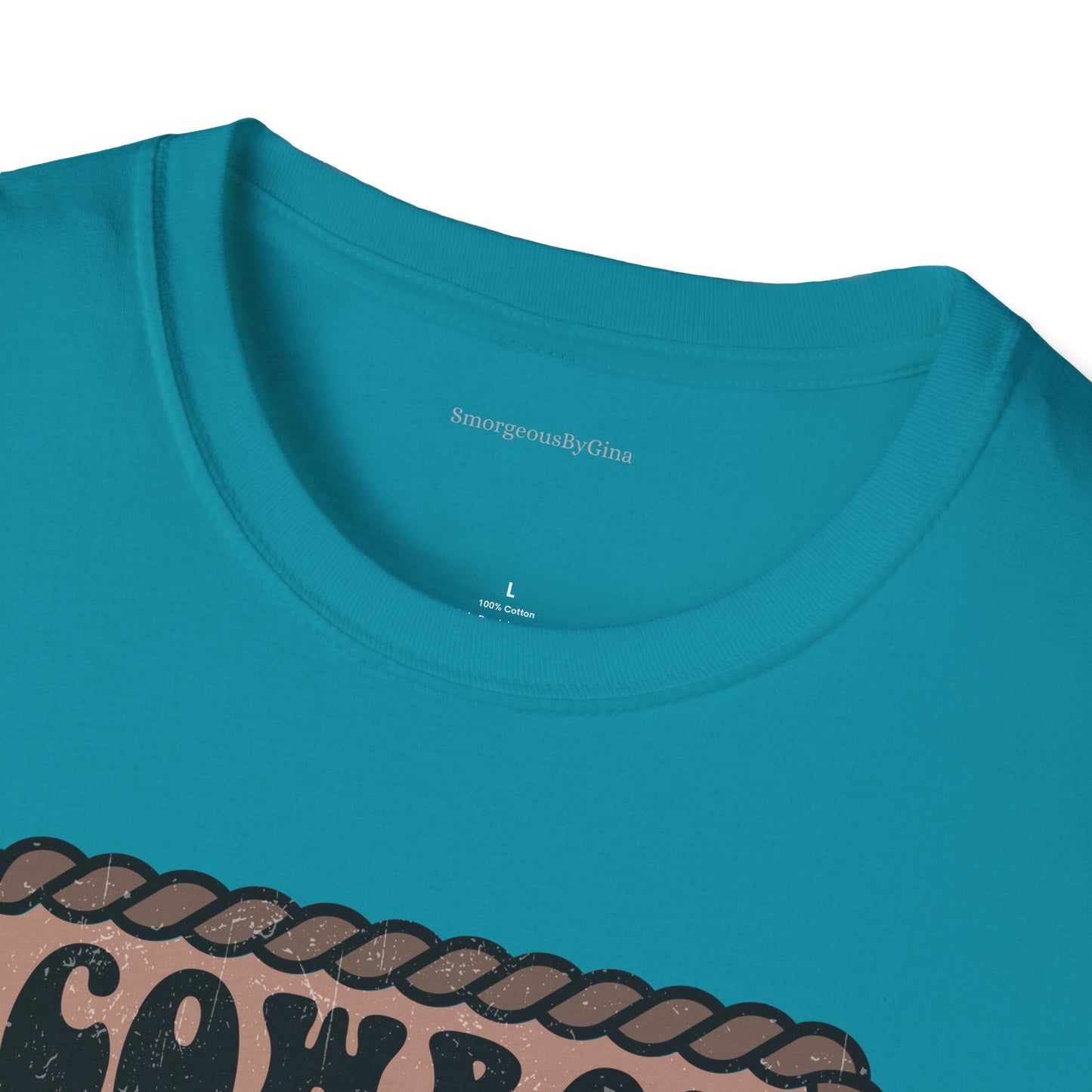 Cowboy Love Letters Softstyle T-Shirt - SmorgeousByGina