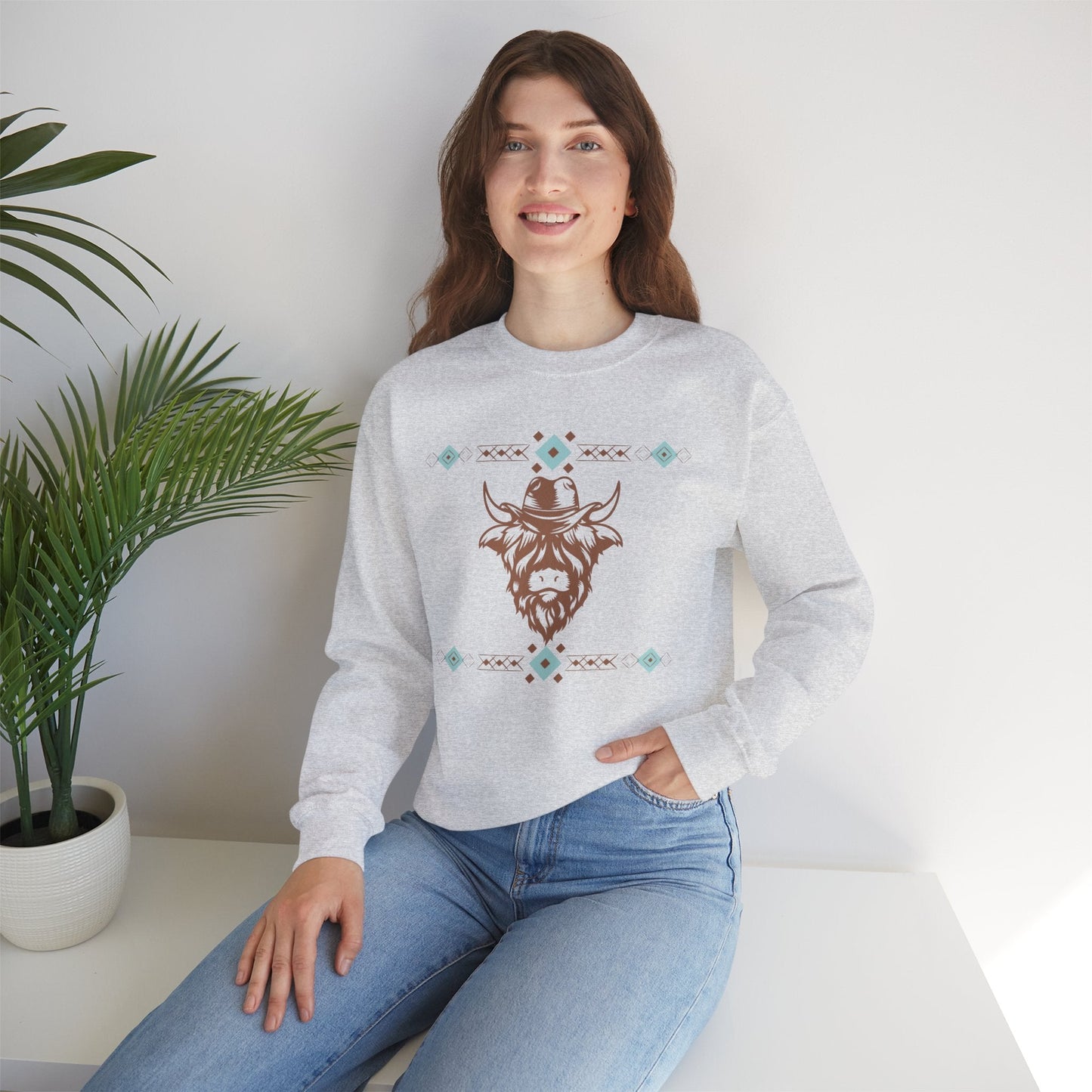 Diamond Highland Sweatshirt - SmorgeousByGina