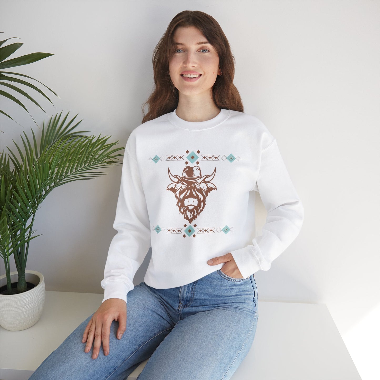 Diamond Highland Sweatshirt - SmorgeousByGina