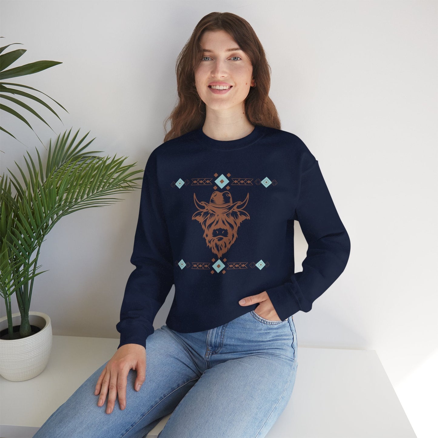 Diamond Highland Sweatshirt - SmorgeousByGina