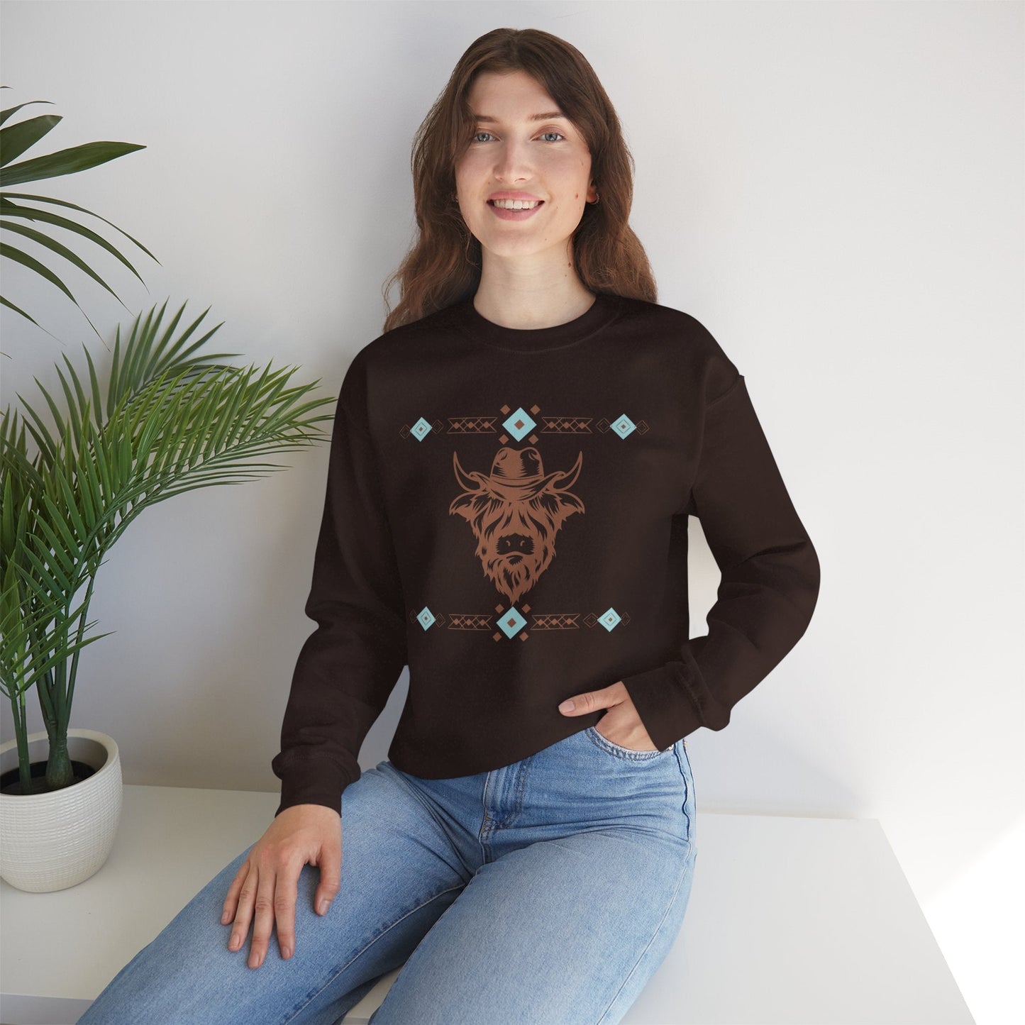 Diamond Highland Sweatshirt - SmorgeousByGina