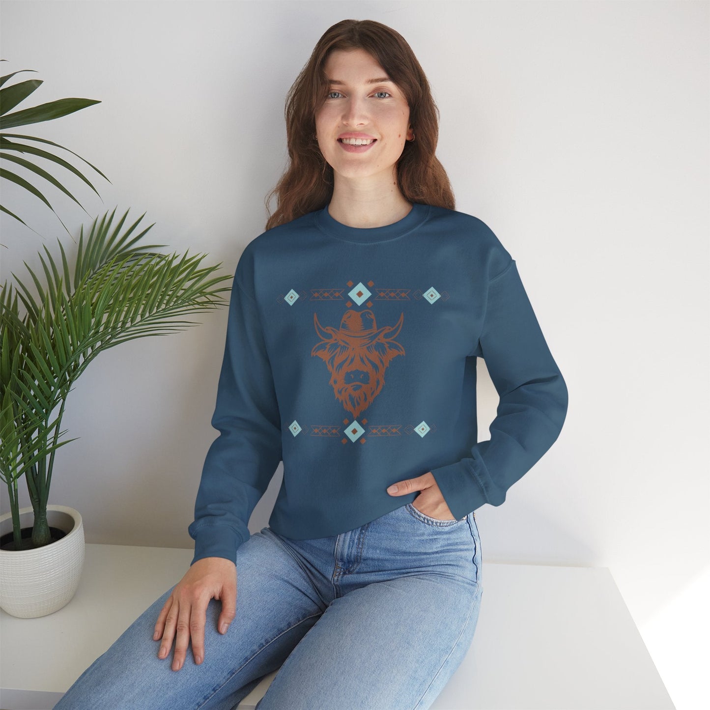 Diamond Highland Sweatshirt - SmorgeousByGina