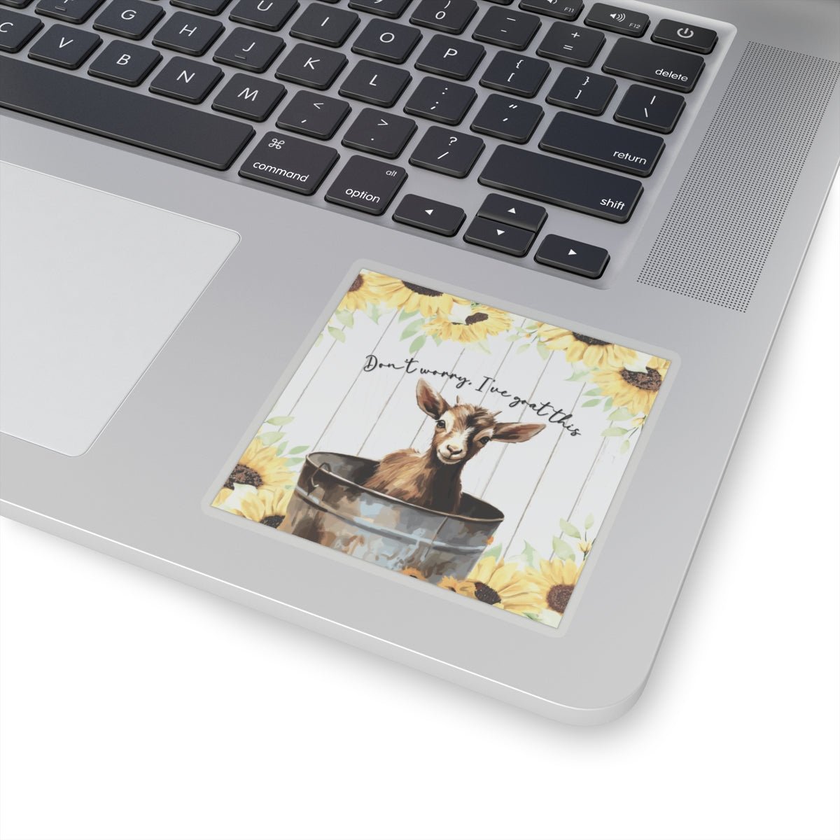 Don't Worry I've Goat This Kiss - Cut Stickers - SmorgeousByGina