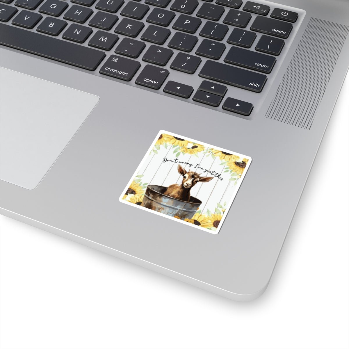 Don't Worry I've Goat This Kiss - Cut Stickers - SmorgeousByGina