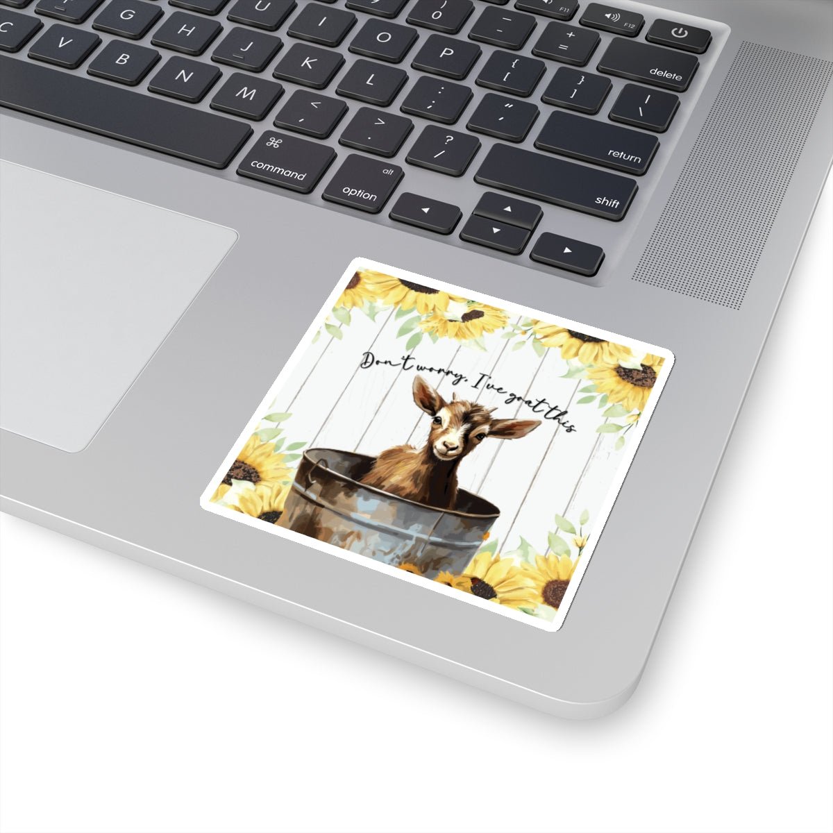 Don't Worry I've Goat This Kiss - Cut Stickers - SmorgeousByGina
