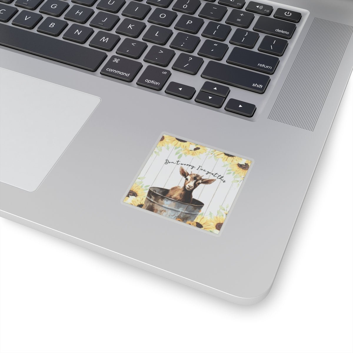 Don't Worry I've Goat This Kiss - Cut Stickers - SmorgeousByGina