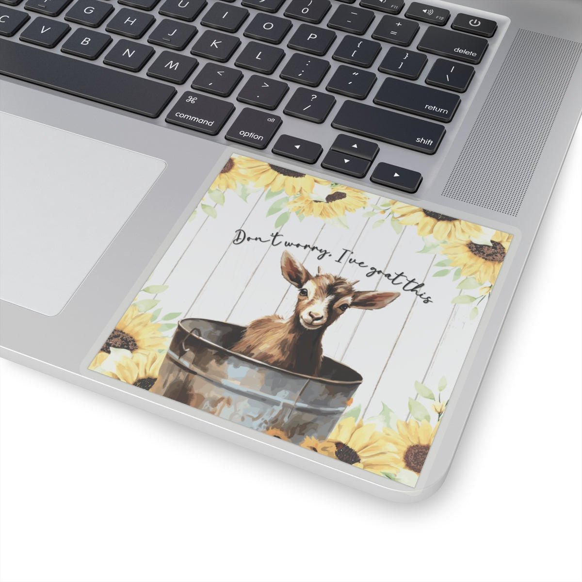 Don't Worry I've Goat This Kiss - Cut Stickers - SmorgeousByGina