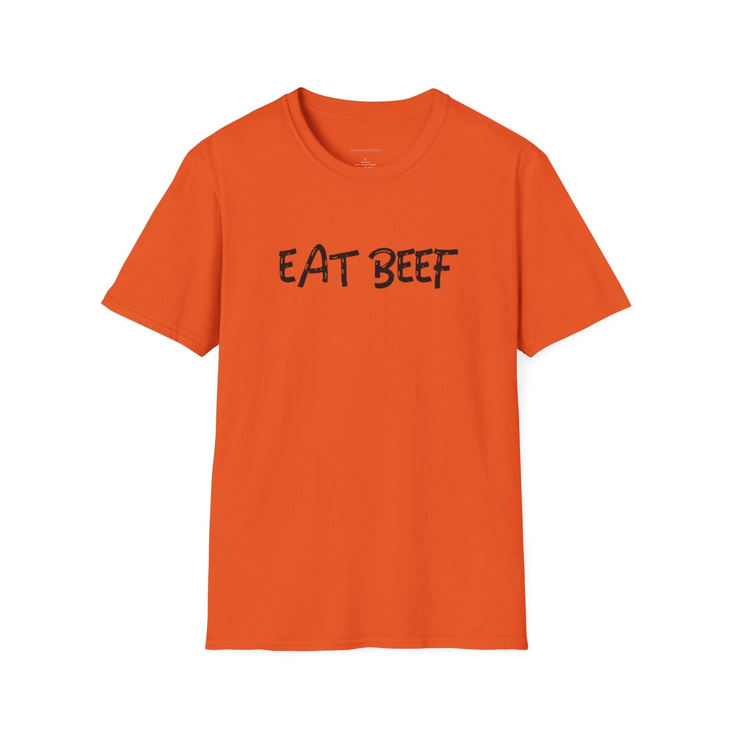 Eat Beef, BEEF, Support Ranchers, Beef Industry, Cattle, Ranch, Beef Shirt, Beef Tee, Softstyle T-Shirt, - SmorgeousByGina