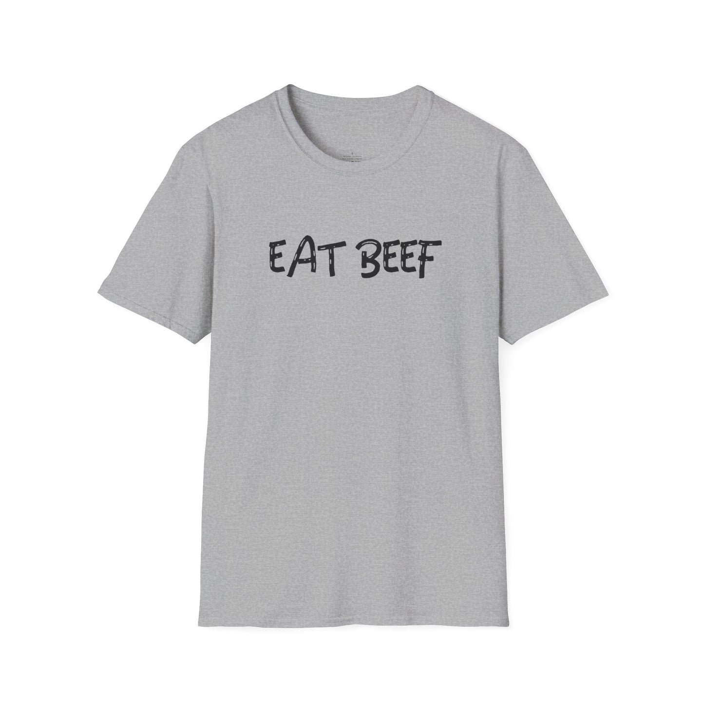 Eat Beef, BEEF, Support Ranchers, Beef Industry, Cattle, Ranch, Beef Shirt, Beef Tee, Softstyle T-Shirt, - SmorgeousByGina