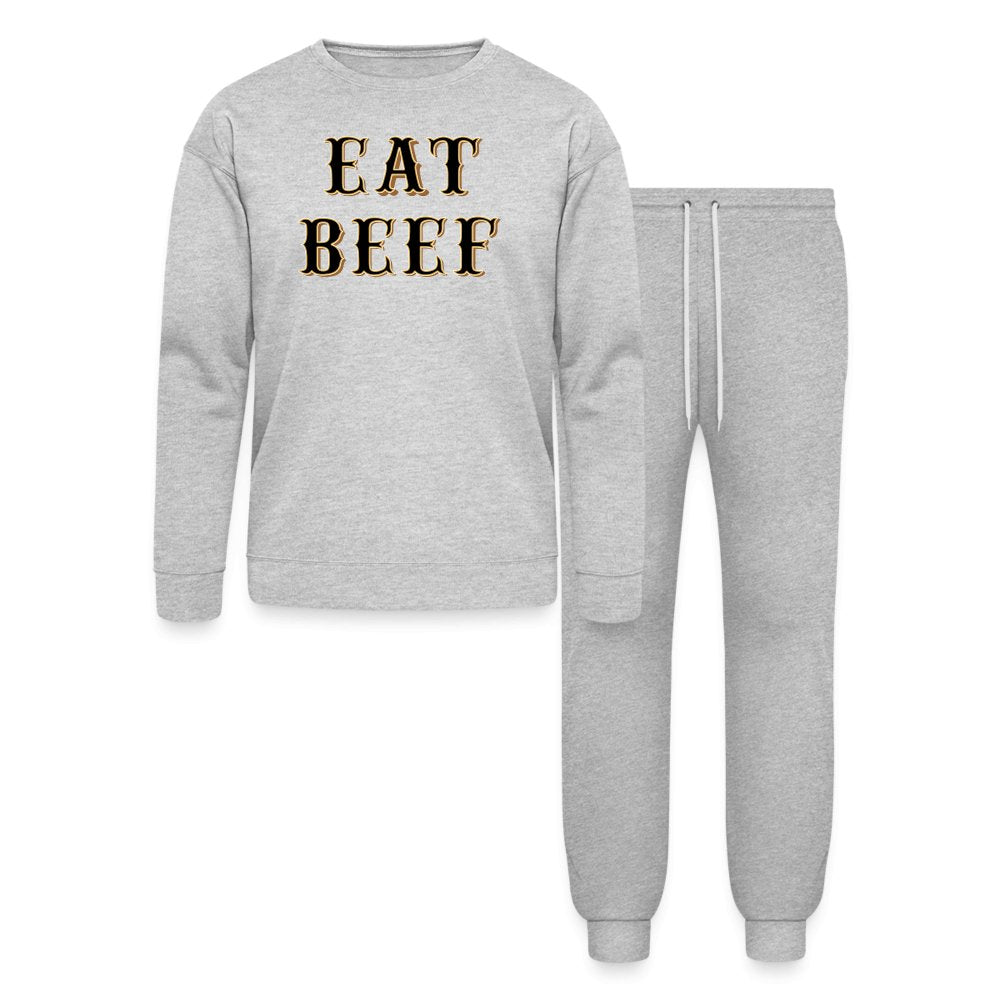 Eat Beef Bella + Canvas Unisex Lounge Wear Set - SmorgeousByGina