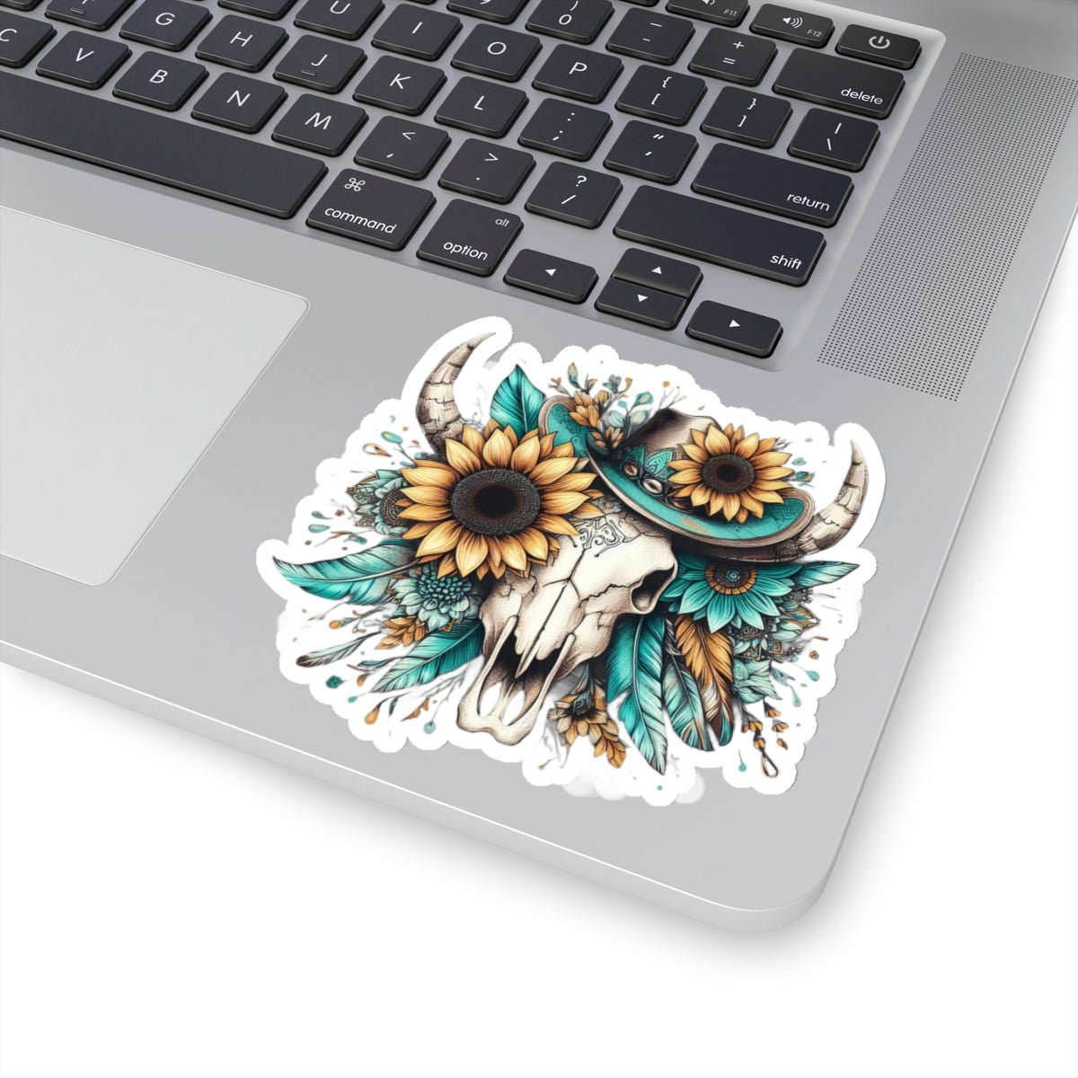 Fall Skull Kiss - Cut Stickers - SmorgeousByGina