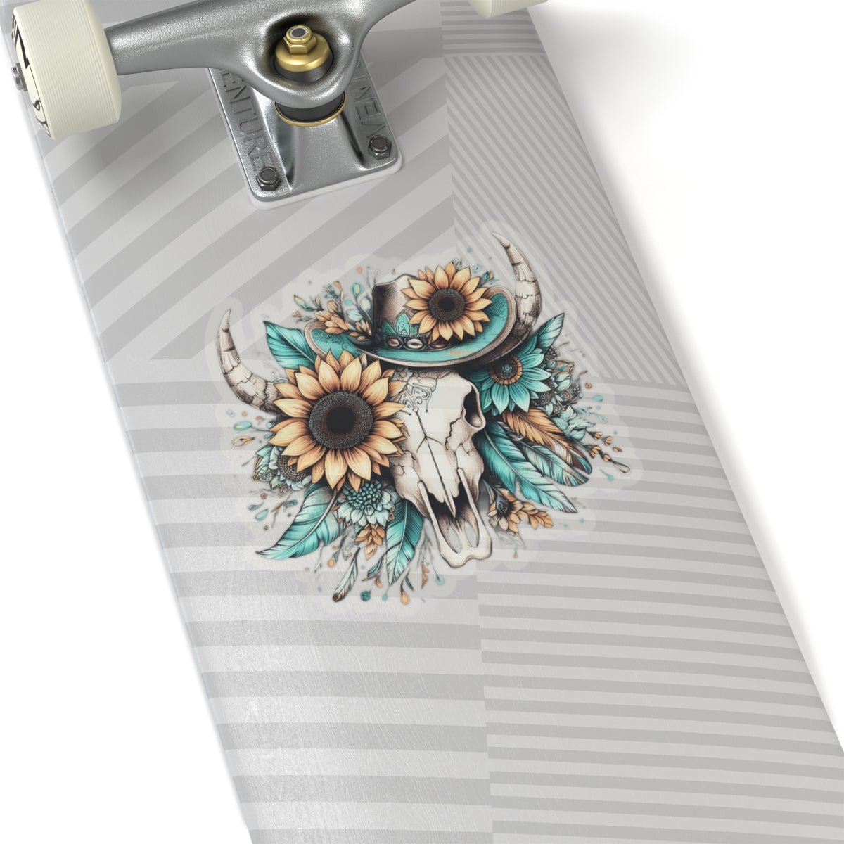 Fall Skull Kiss - Cut Stickers - SmorgeousByGina