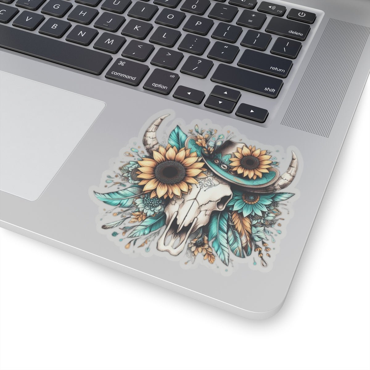 Fall Skull Kiss - Cut Stickers - SmorgeousByGina
