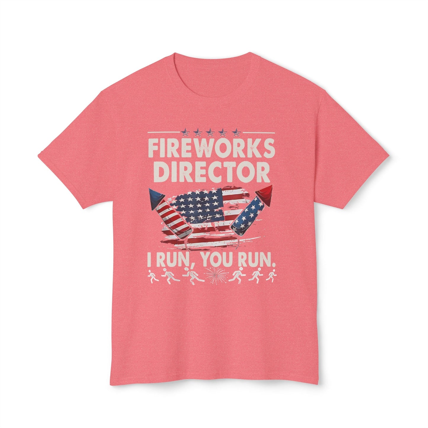 Fireworks Director, 4th of July, HD Cotton™ T-shirt - SmorgeousByGina