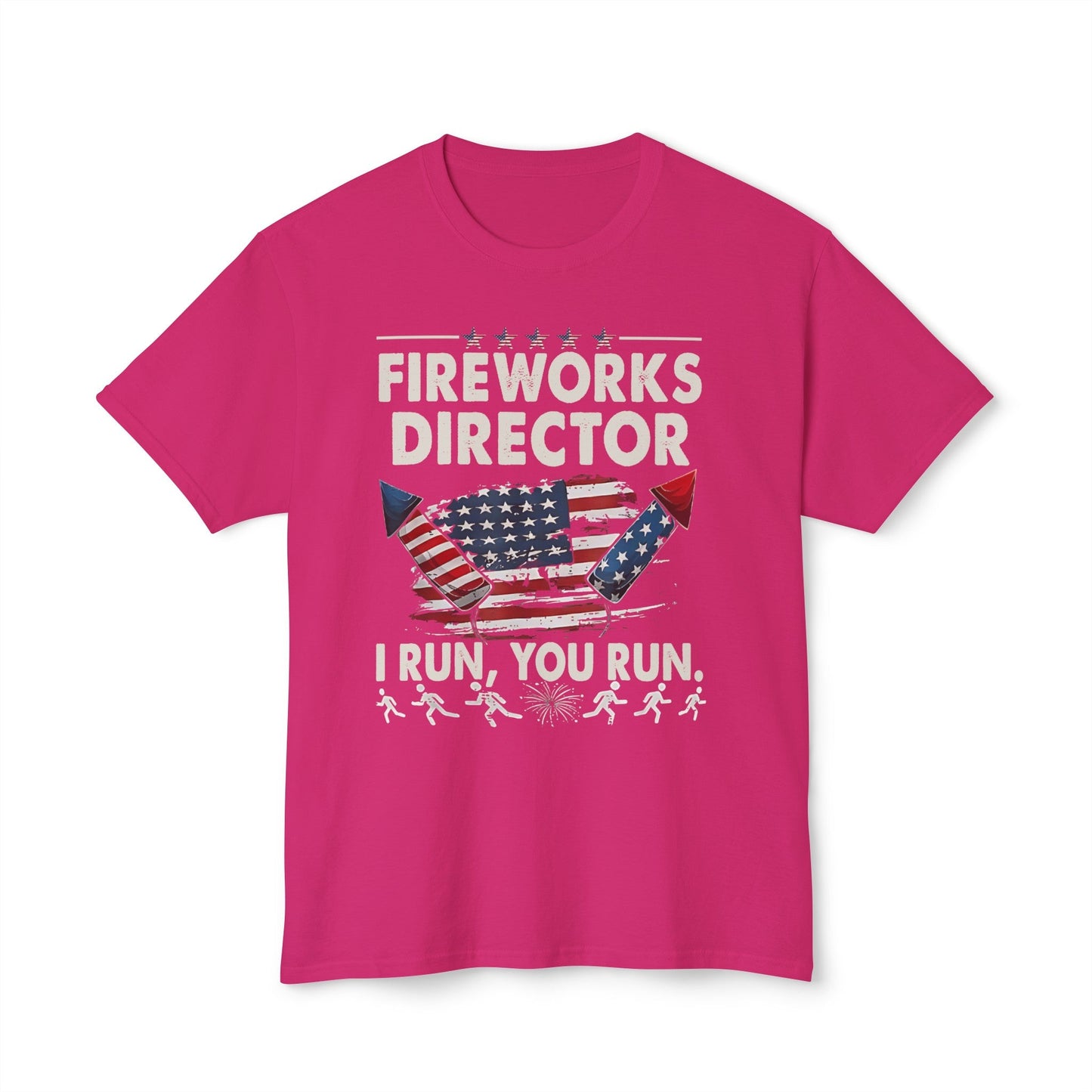 Fireworks Director, 4th of July, HD Cotton™ T-shirt - SmorgeousByGina