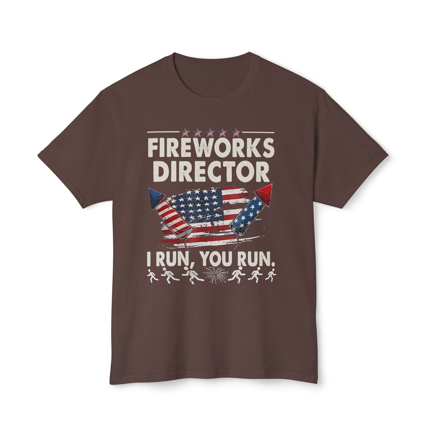Fireworks Director, 4th of July, HD Cotton™ T-shirt - SmorgeousByGina