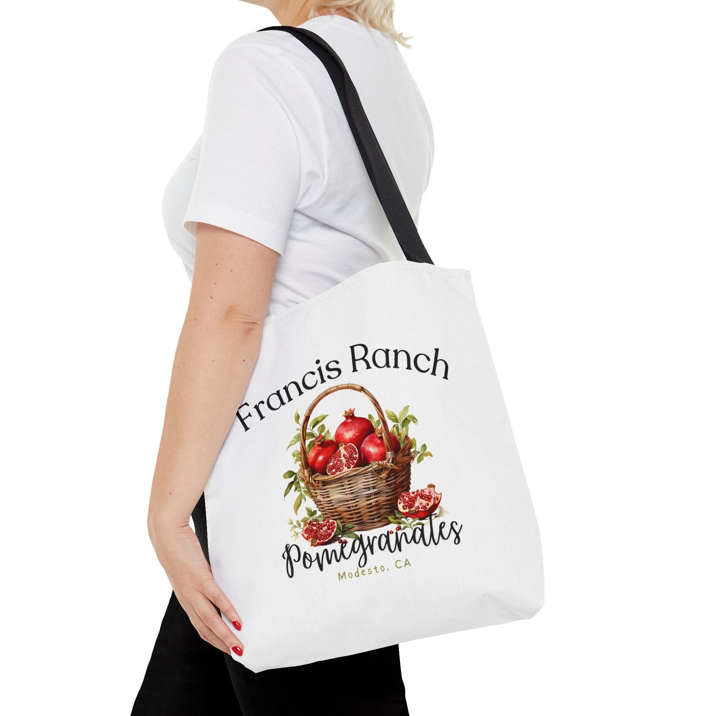 Francis Ranch Pomegranate Tote Bag (AOP) - SmorgeousByGina