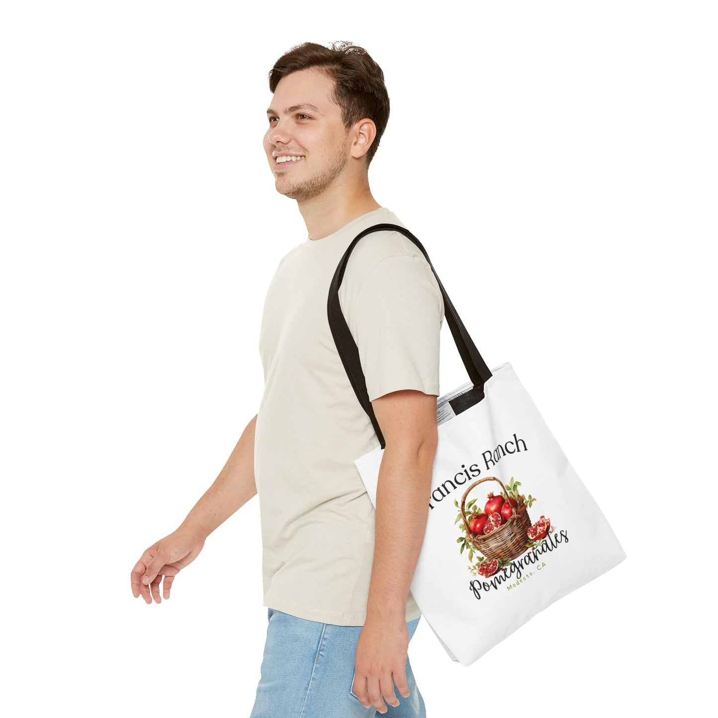 Francis Ranch Pomegranate Tote Bag (AOP) - SmorgeousByGina
