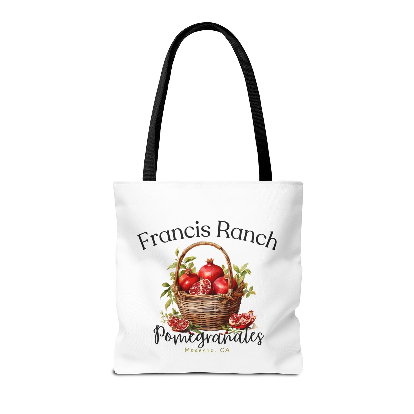 Francis Ranch Pomegranate Tote Bag (AOP) - SmorgeousByGina