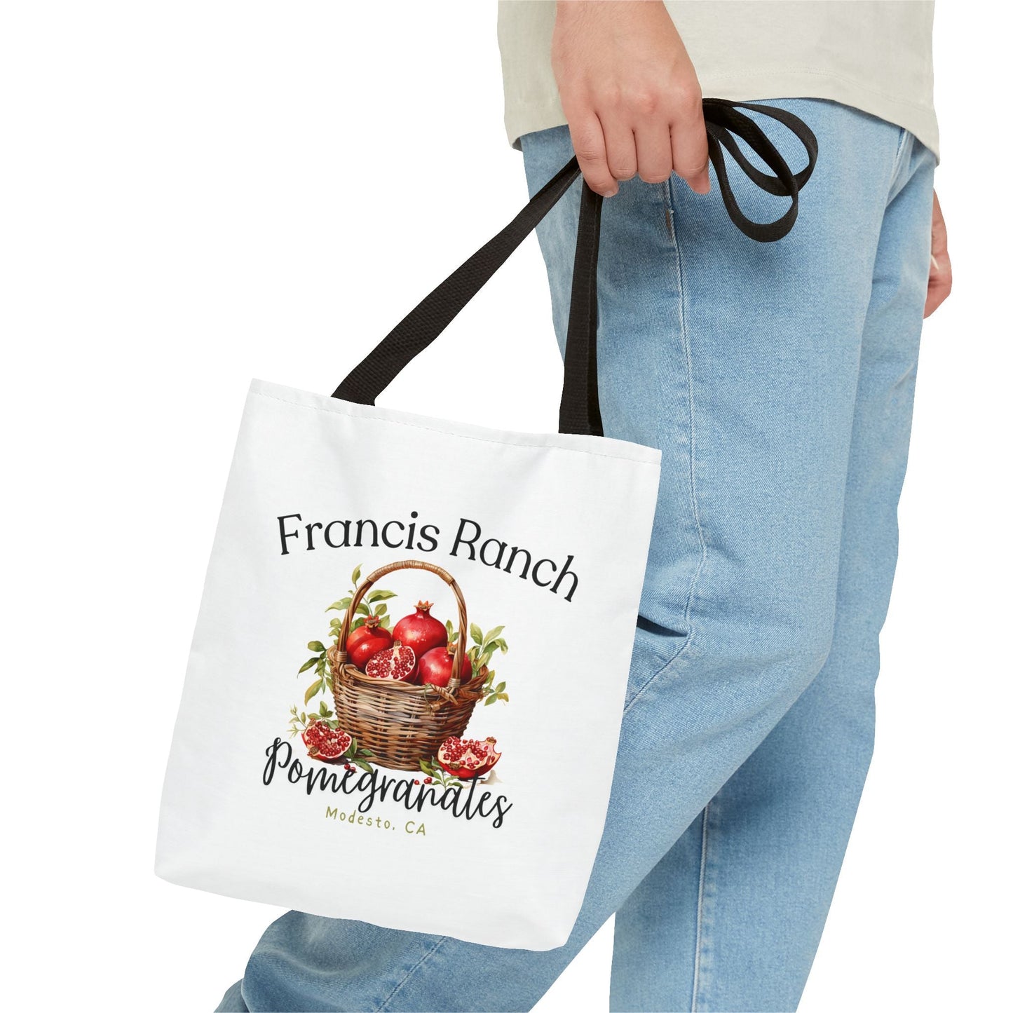 Francis Ranch Pomegranate Tote Bag (AOP) - SmorgeousByGina