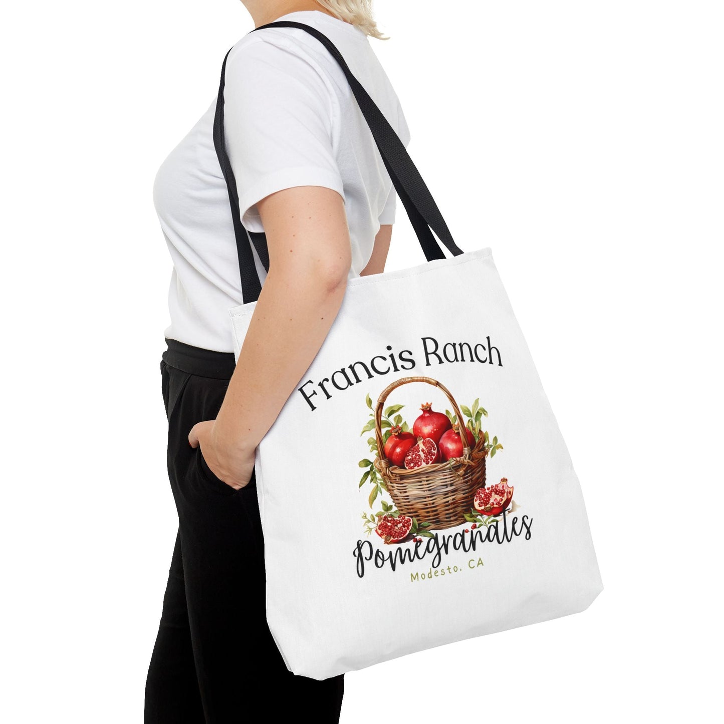 Francis Ranch Pomegranate Tote Bag (AOP) - SmorgeousByGina