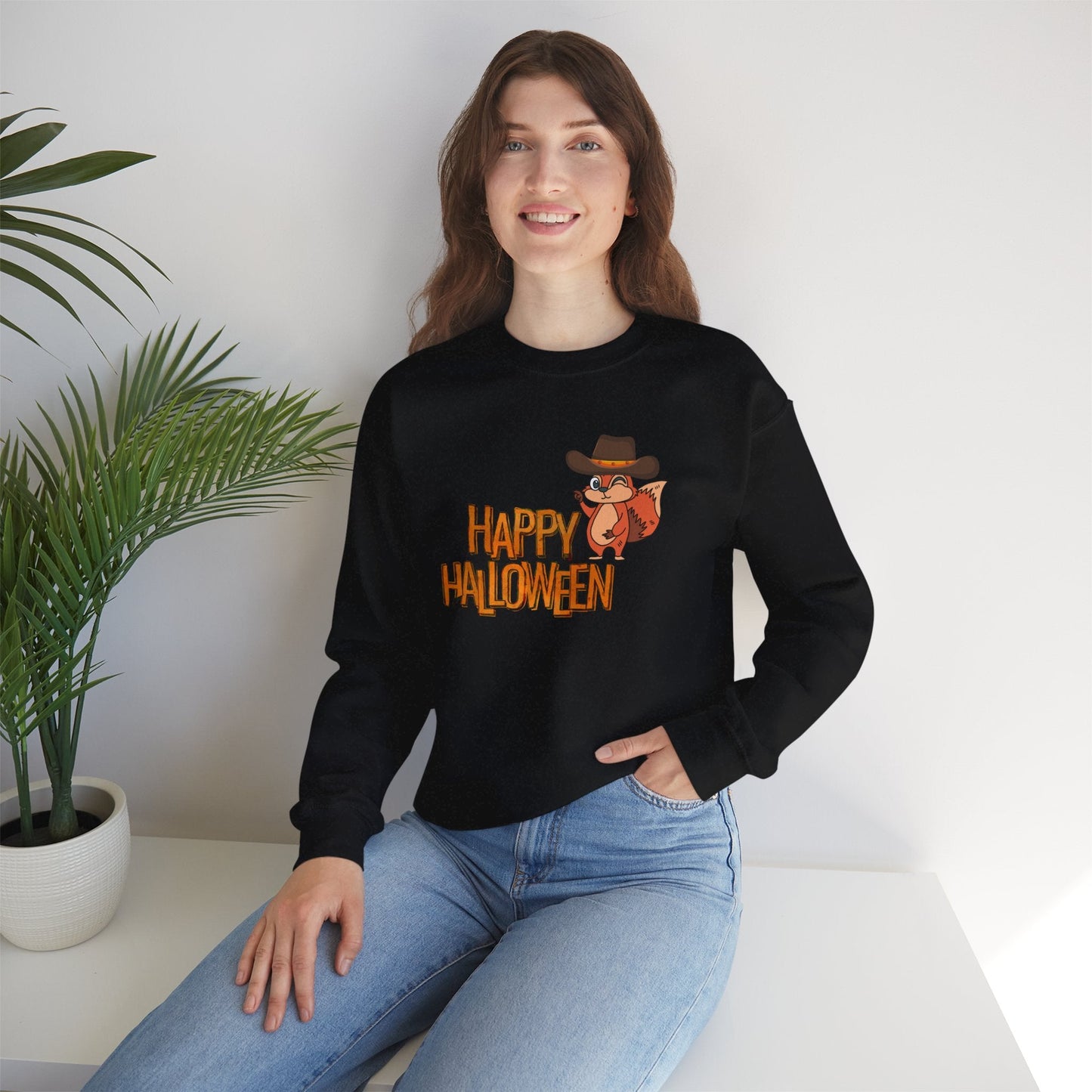 Happy Halloween Raccoon Sweatshirt - SmorgeousByGina