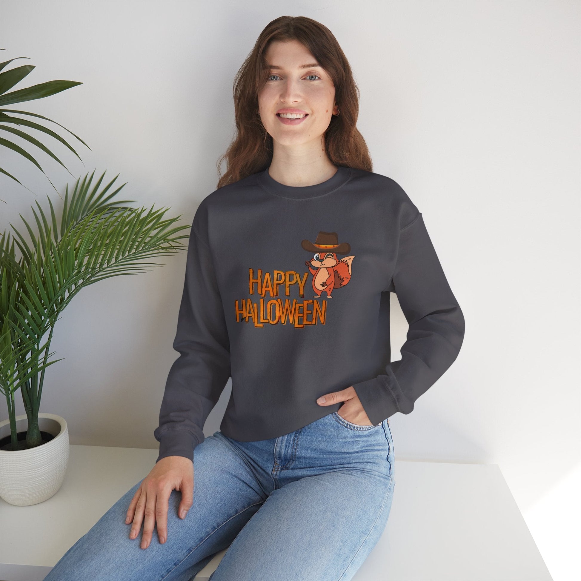 Happy Halloween Raccoon Sweatshirt - SmorgeousByGina