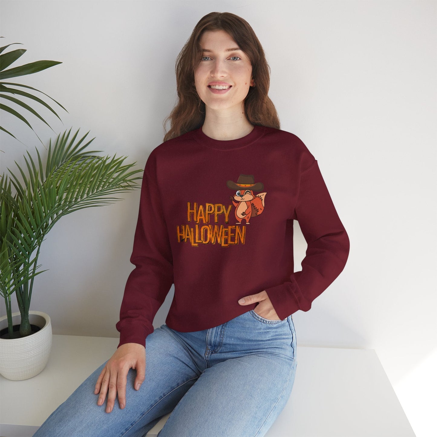 Happy Halloween Raccoon Sweatshirt - SmorgeousByGina