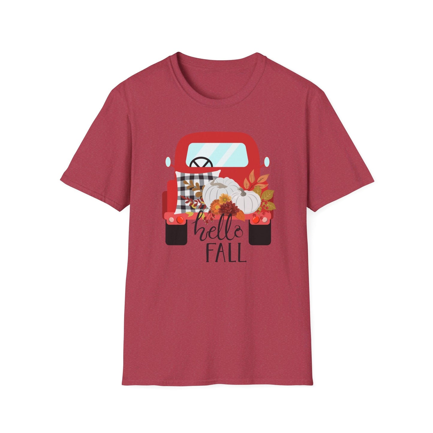 Hello Fall Unisex Softstyle T - Shirt - SmorgeousByGina