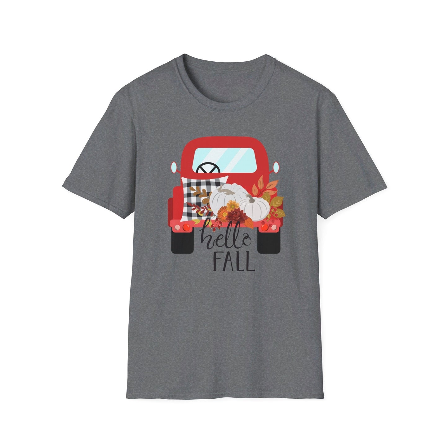 Hello Fall Unisex Softstyle T - Shirt - SmorgeousByGina