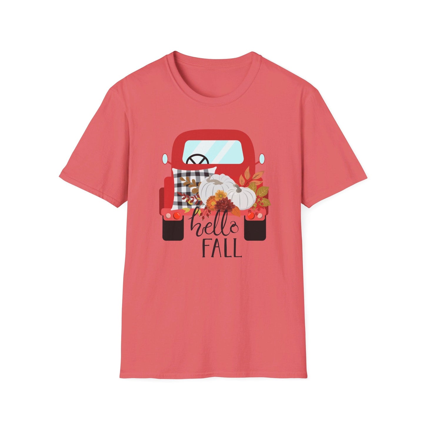 Hello Fall Unisex Softstyle T - Shirt - SmorgeousByGina