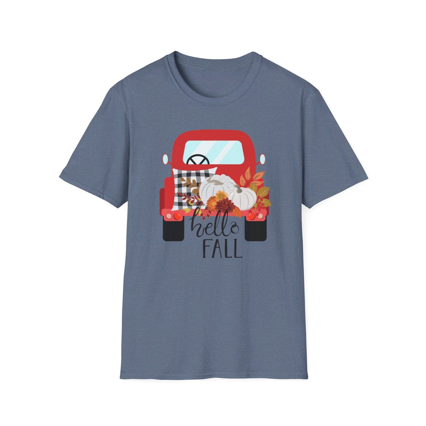 Hello Fall Unisex Softstyle T - Shirt - SmorgeousByGina