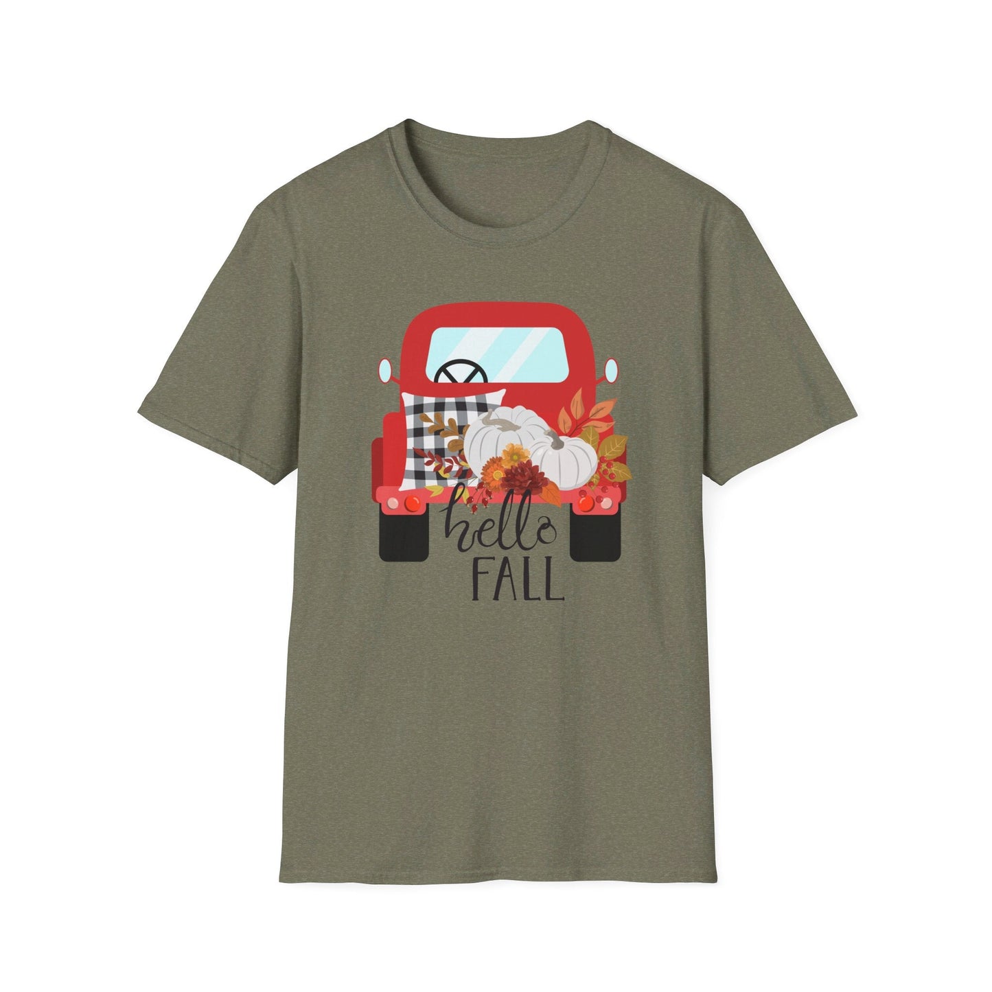 Hello Fall Unisex Softstyle T - Shirt - SmorgeousByGina