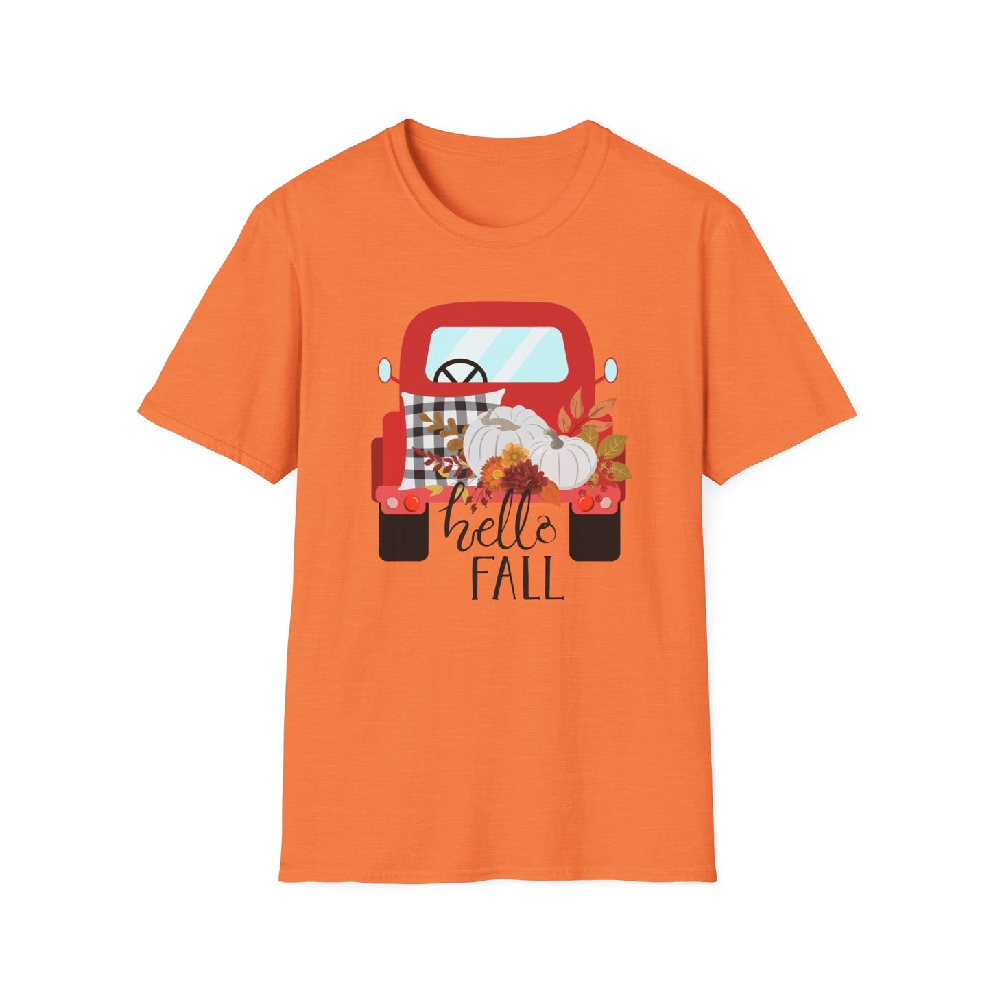 Hello Fall Unisex Softstyle T - Shirt - SmorgeousByGina
