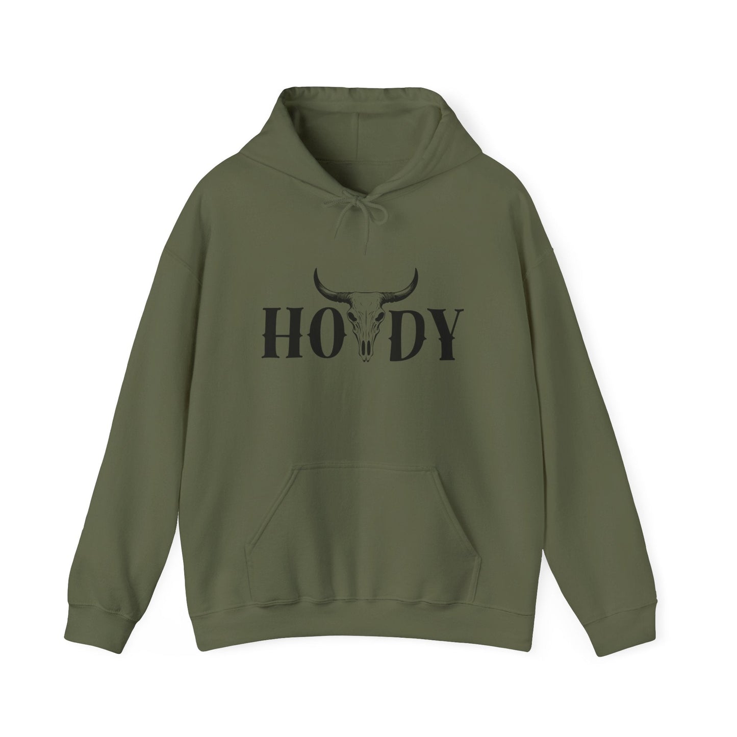 Howdy Hoodie, Unisex Heavy Blend™ Hooded Sweatshirt - SmorgeousByGina
