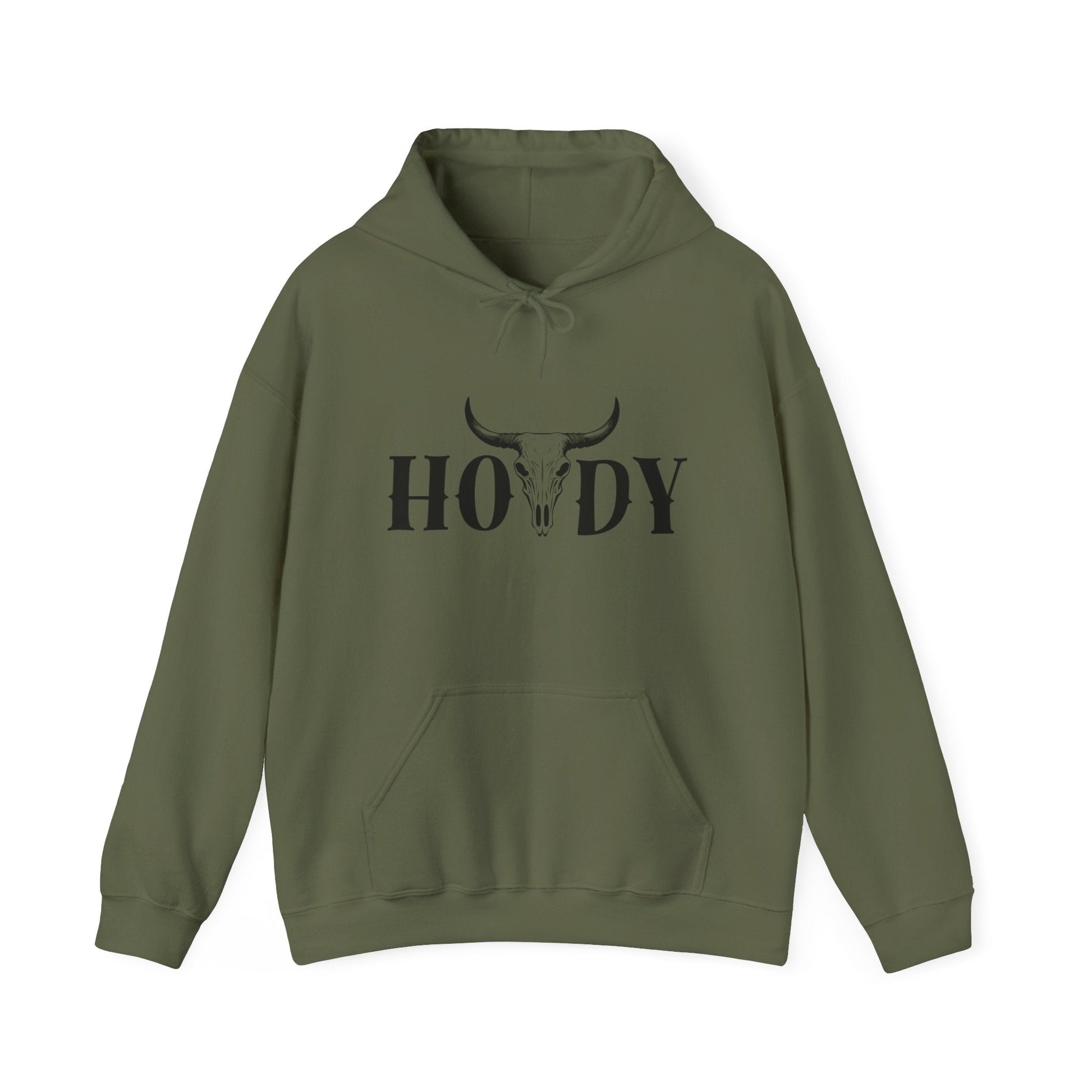 Howdy Hoodie, Unisex Heavy Blend™ Hooded Sweatshirt - SmorgeousByGina