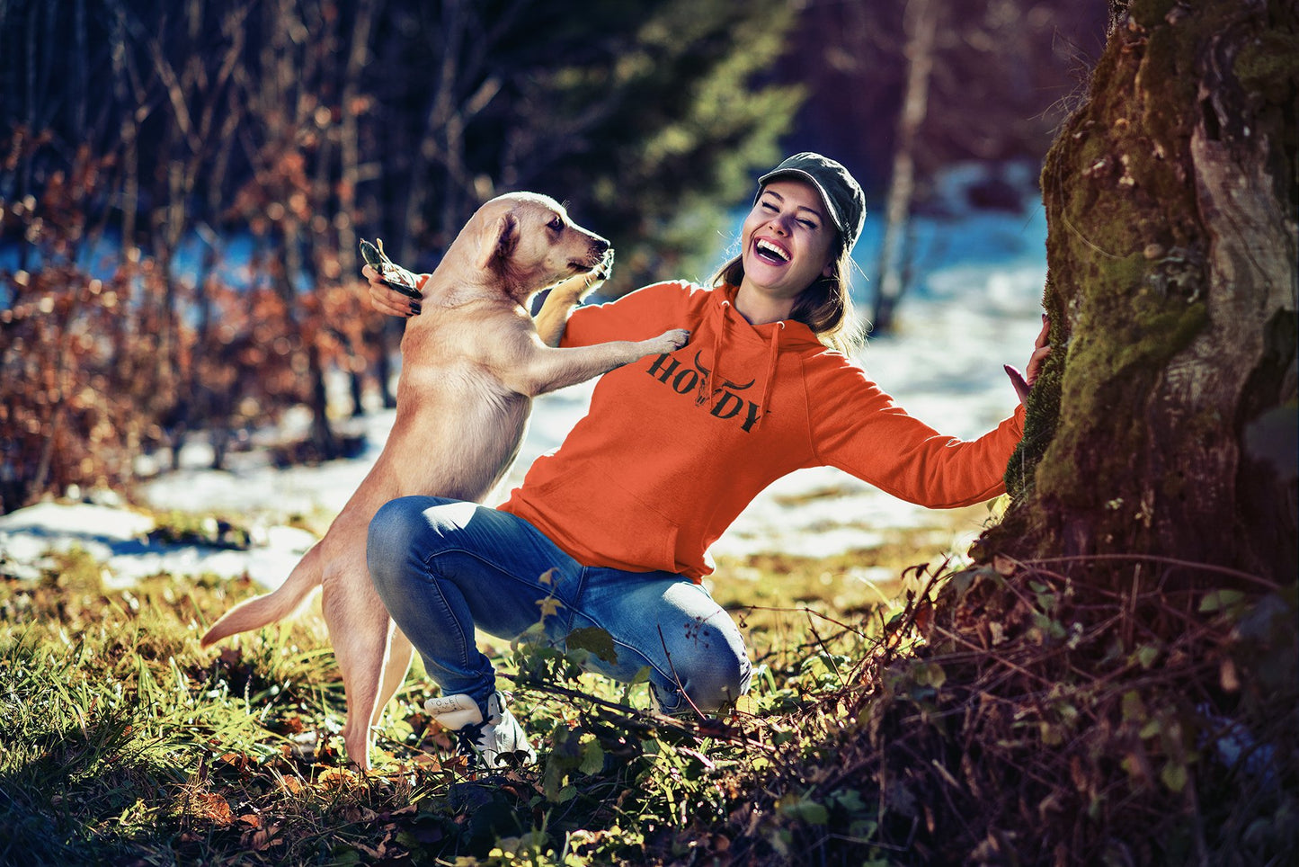 Howdy Hoodie, Unisex Heavy Blend™ Hooded Sweatshirt - SmorgeousByGina