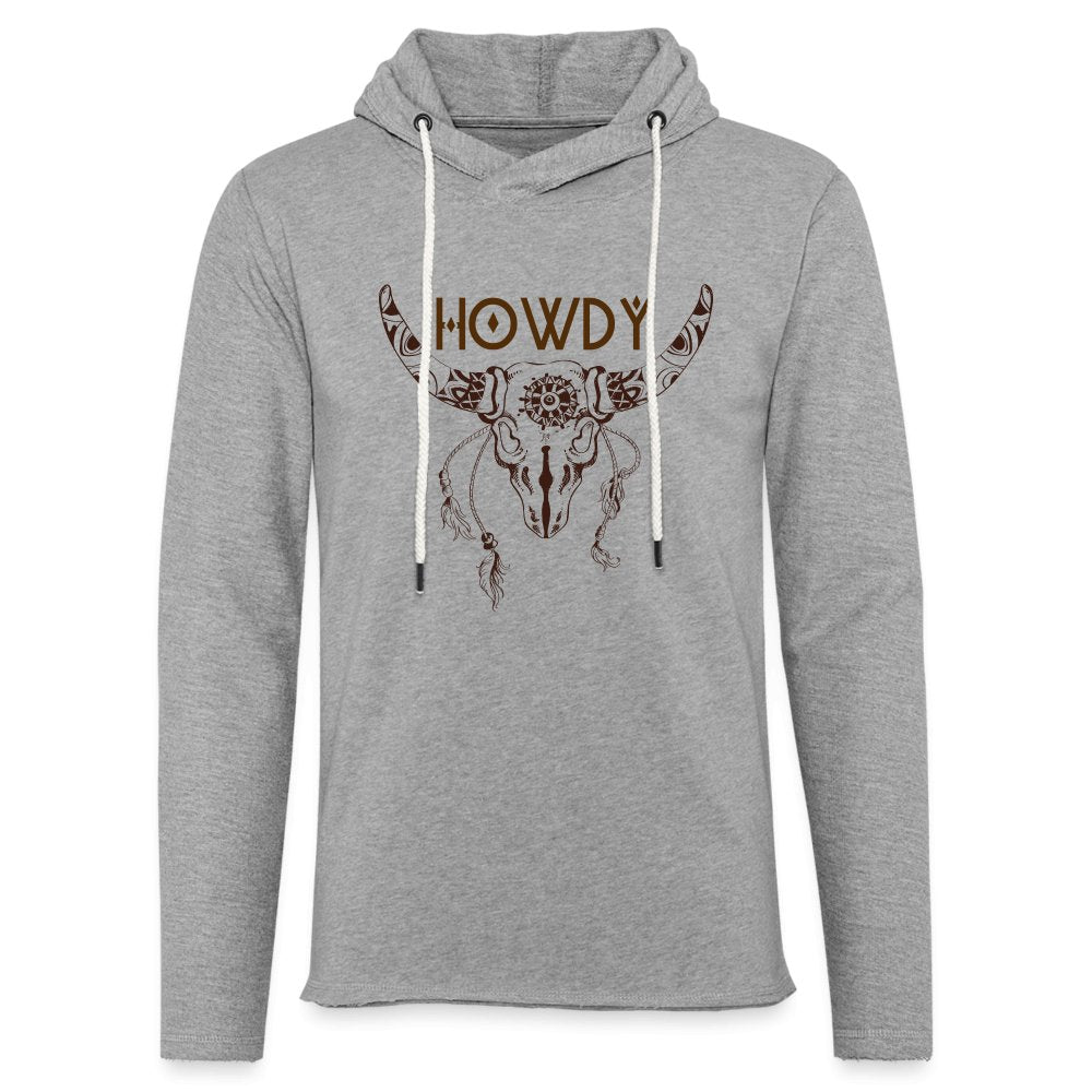 Howdy Unisex Lightweight Terry Hoodie - SmorgeousByGina