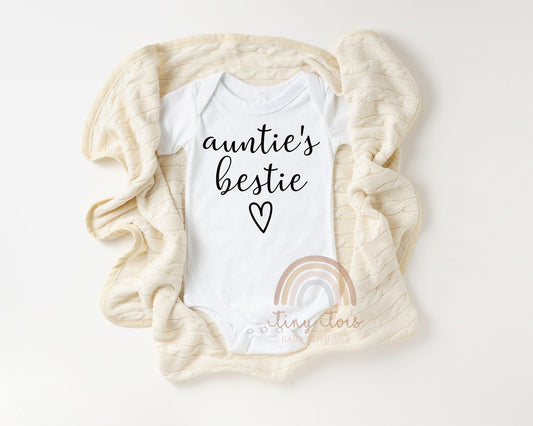 Auntie's Bestie Baby Bodysuit