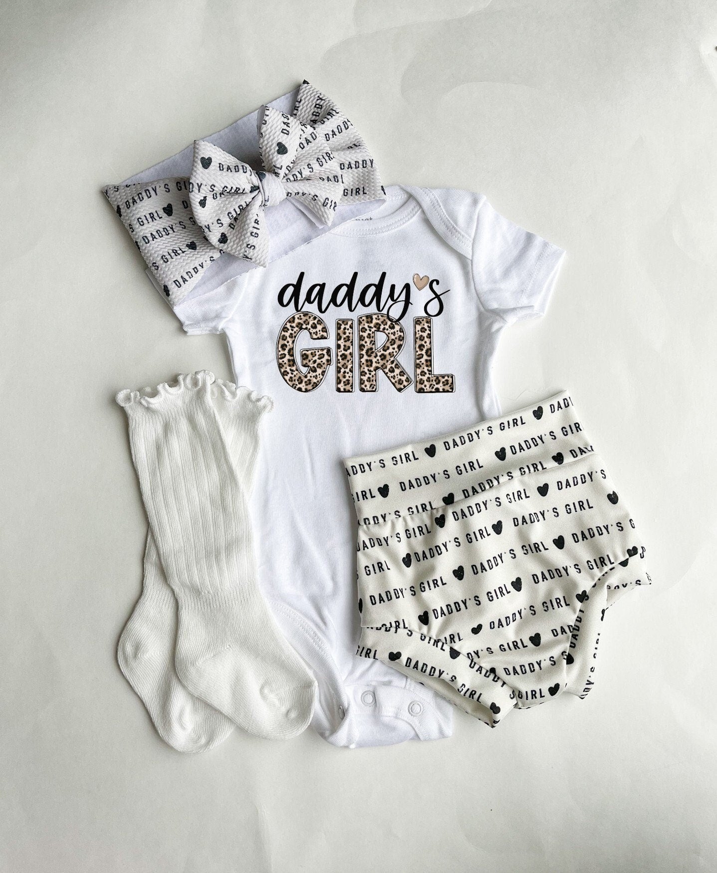 Daddy's Girl Bummies Set