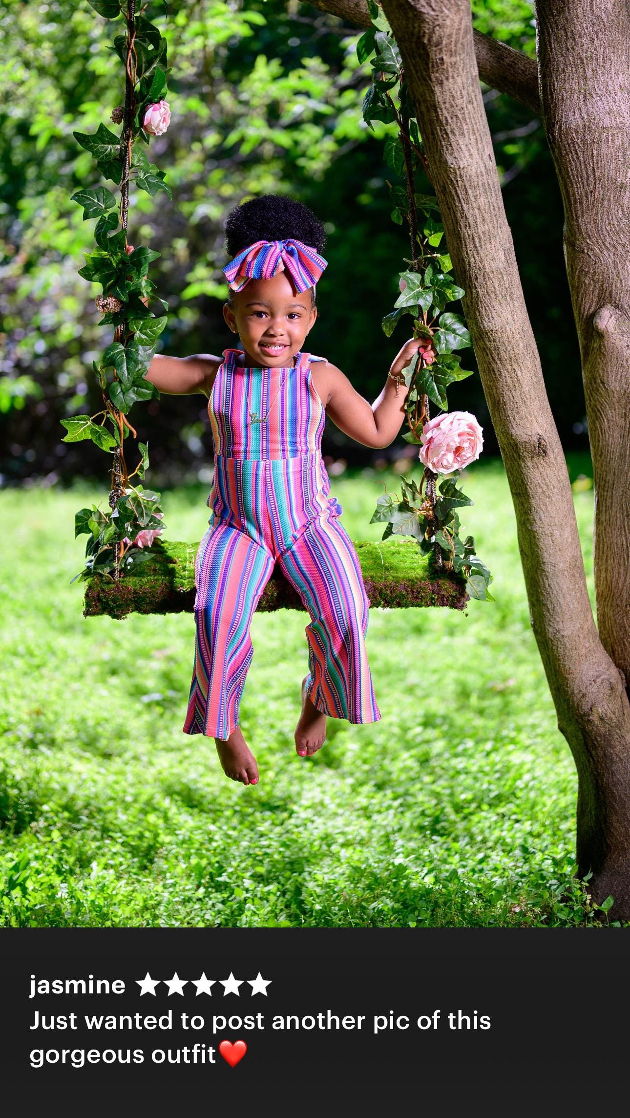 Toddler Girl Blue Jumpsuit: Serape Striped Overalls, Suspender Pants