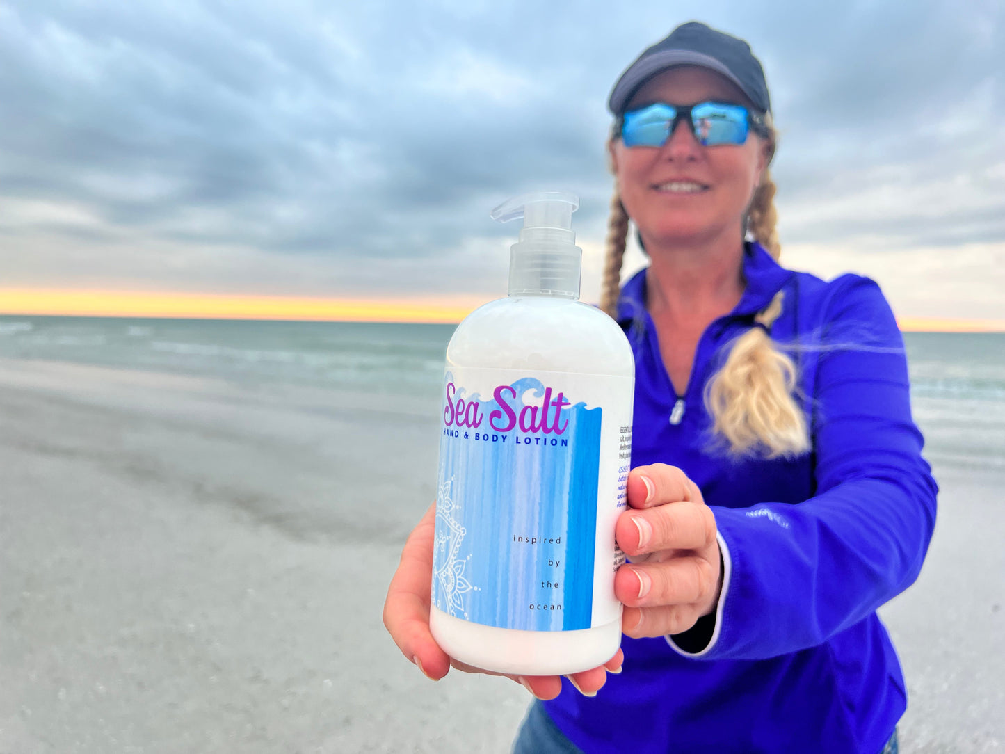 SEA SALT HAND & BODY LOTION 16 oz or 2 oz