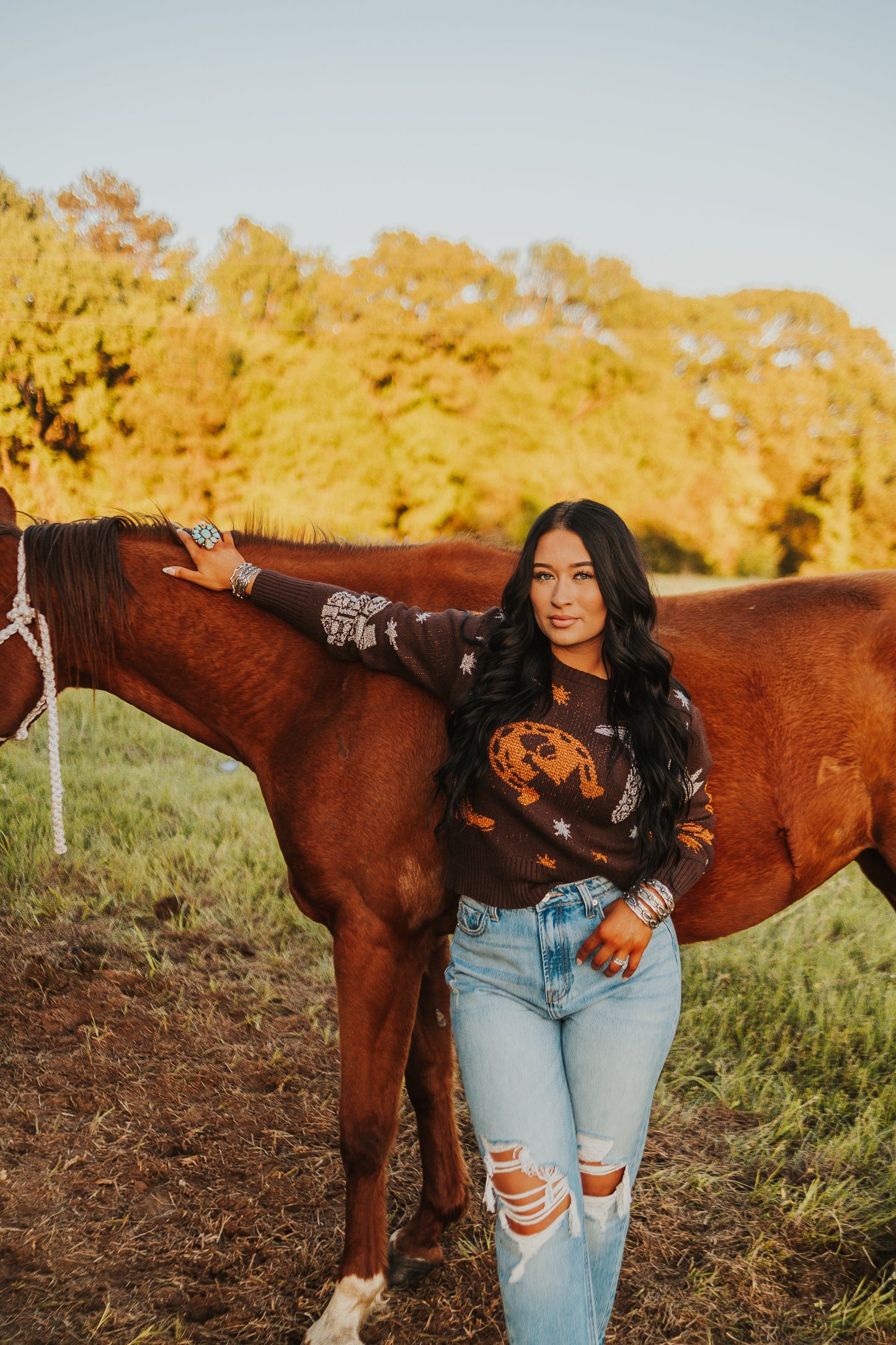 The Cowboy Sweater - size medium