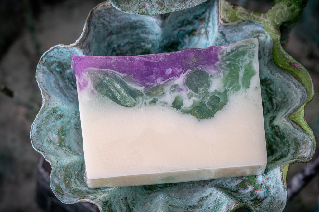 GINGER QUINCE GOATS MILK SOAP SLICE 5 oz