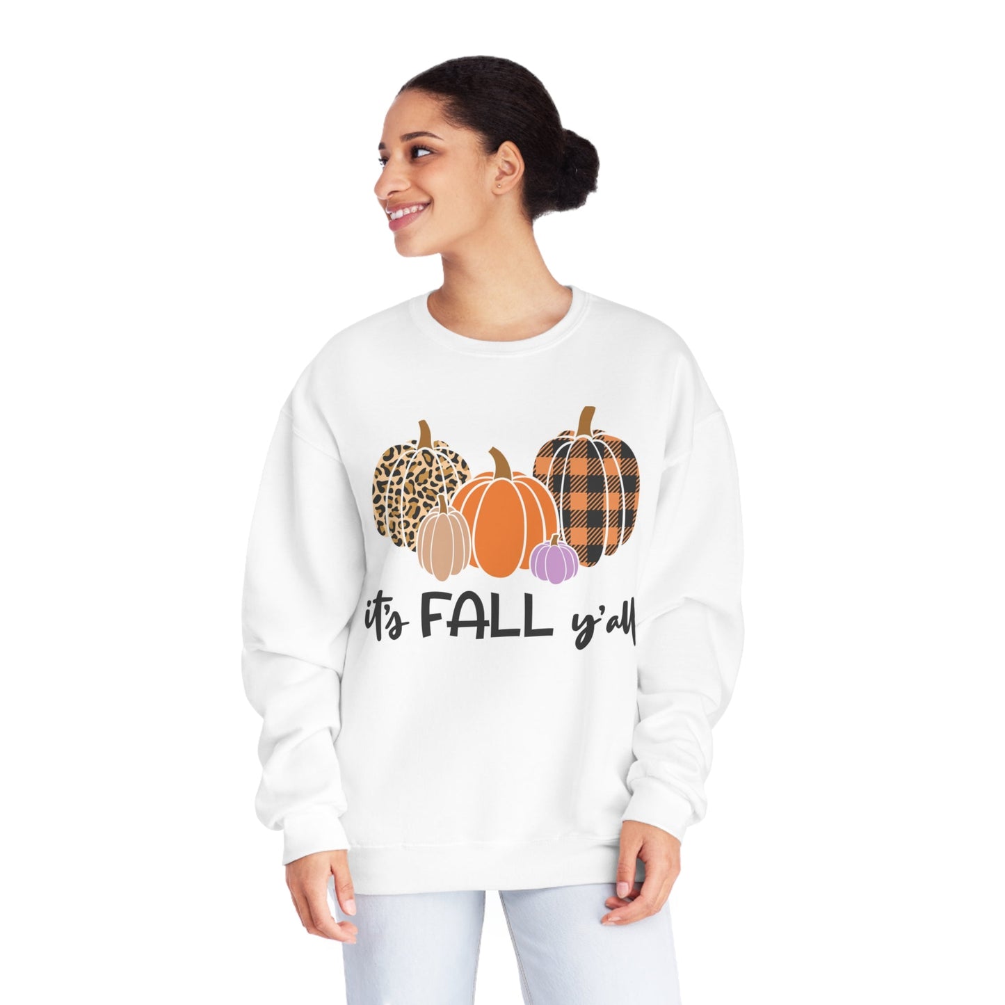 It's Fall Y'all NuBlend® Crewneck Sweatshirt - SmorgeousByGina