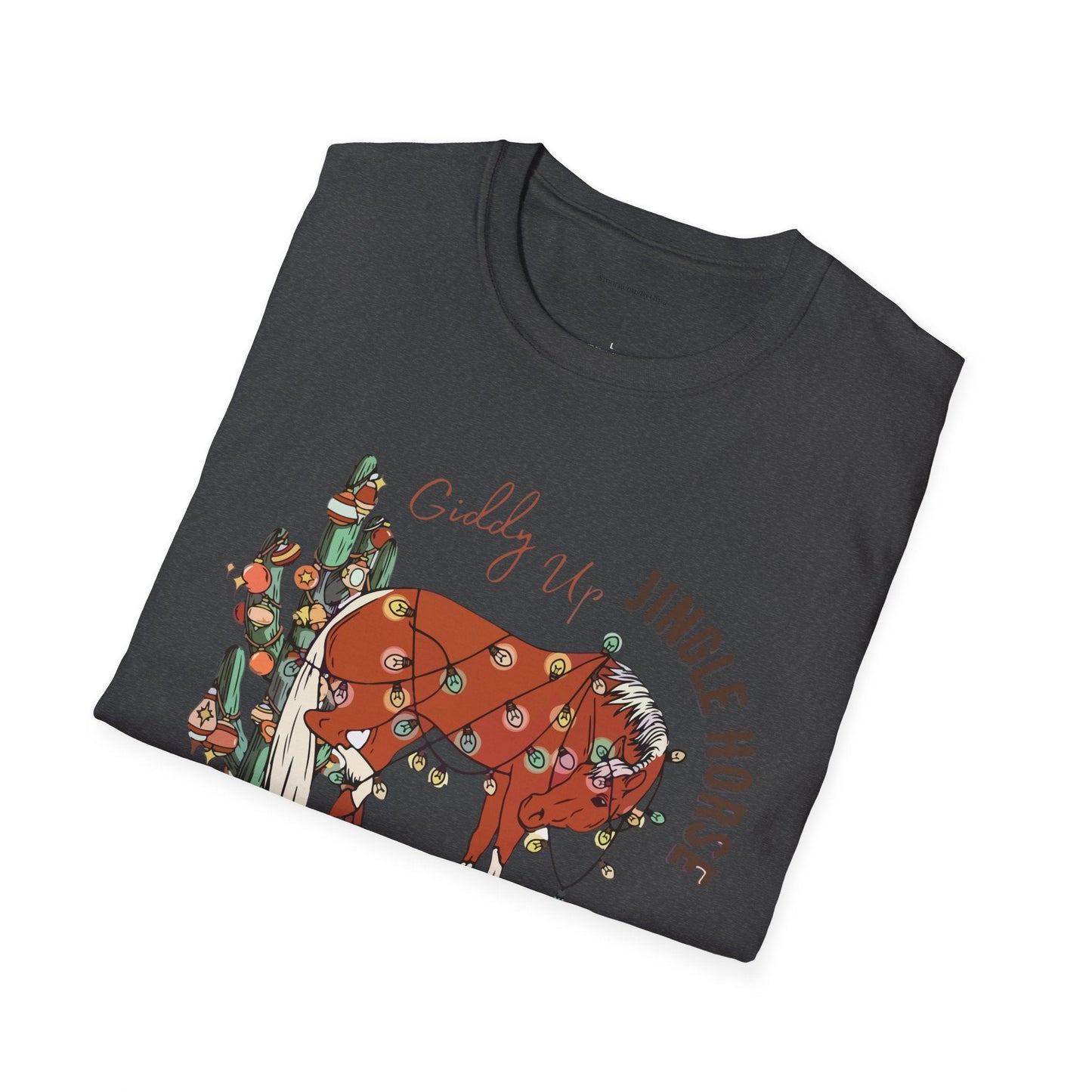 Jingle Horse Pick Up Your Feet, Softstyle T-Shirt - SmorgeousByGina
