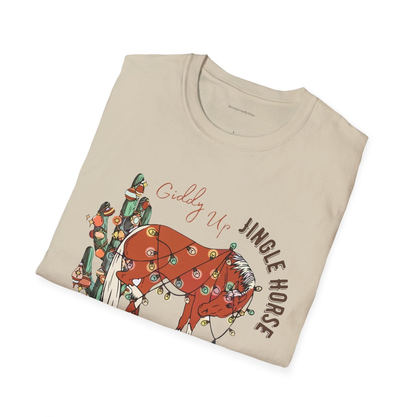 Jingle Horse Pick Up Your Feet, Softstyle T-Shirt - SmorgeousByGina