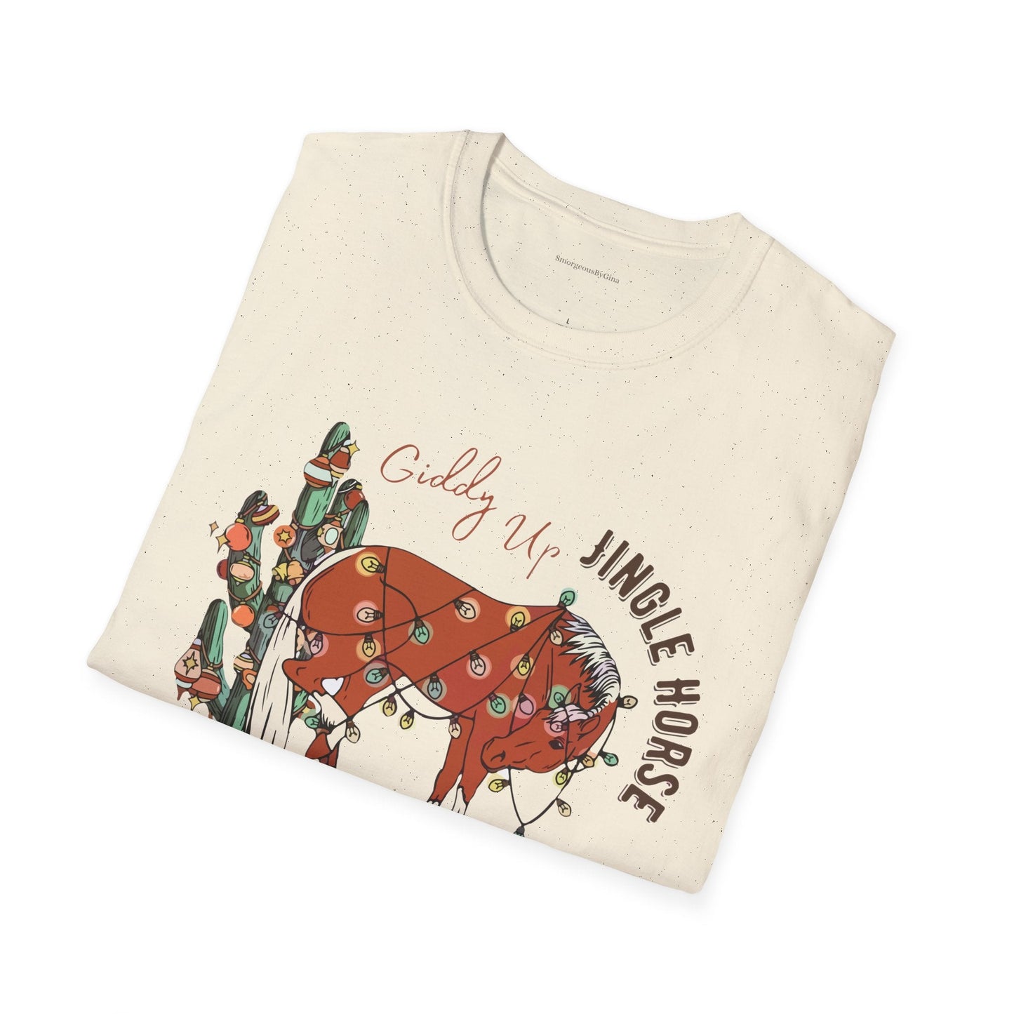 Jingle Horse Pick Up Your Feet, Softstyle T-Shirt - SmorgeousByGina