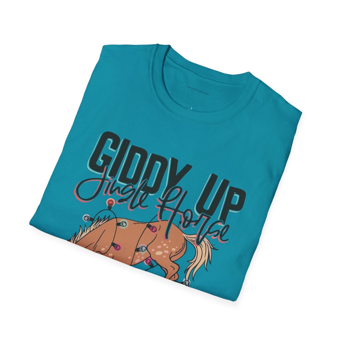 Jingle Horse Softstyle T-Shirt - SmorgeousByGina