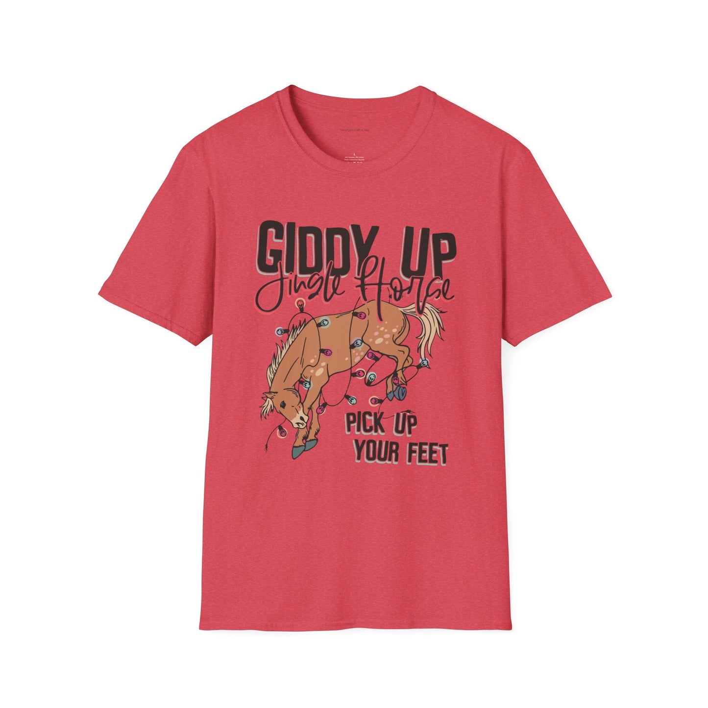 Jingle Horse Softstyle T-Shirt - SmorgeousByGina